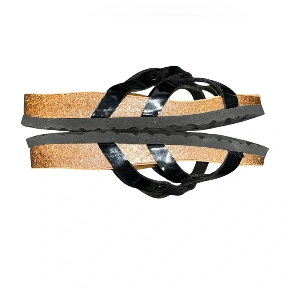 Birkenstock Betula Vinja Black Patent Sandals Size 38 (US 7) - Picture 6 of 8